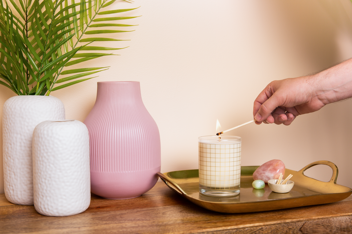 Candle Rocks Glass - Collection Art