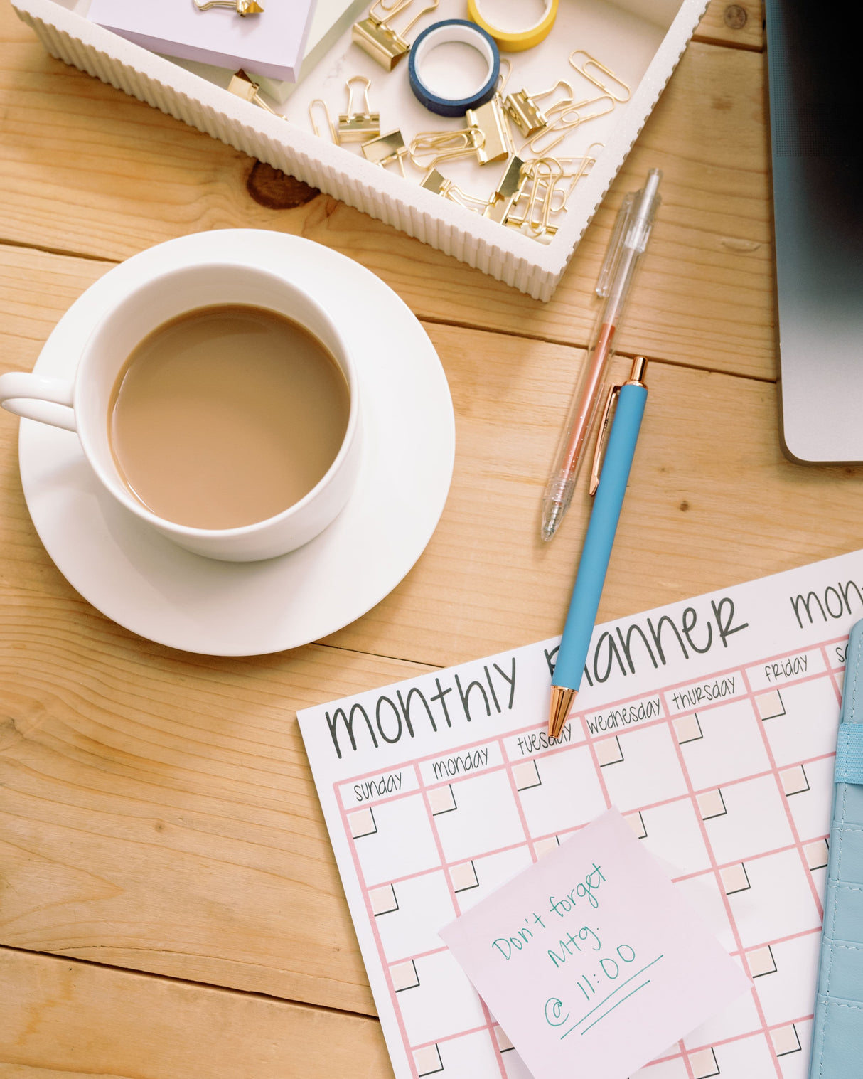 Monthly Planner Notepad