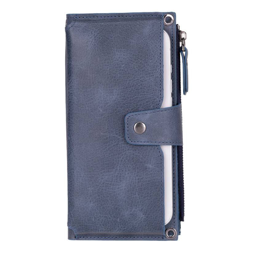 Kaycee Leather Women's Cell Phone Wallet with Strap