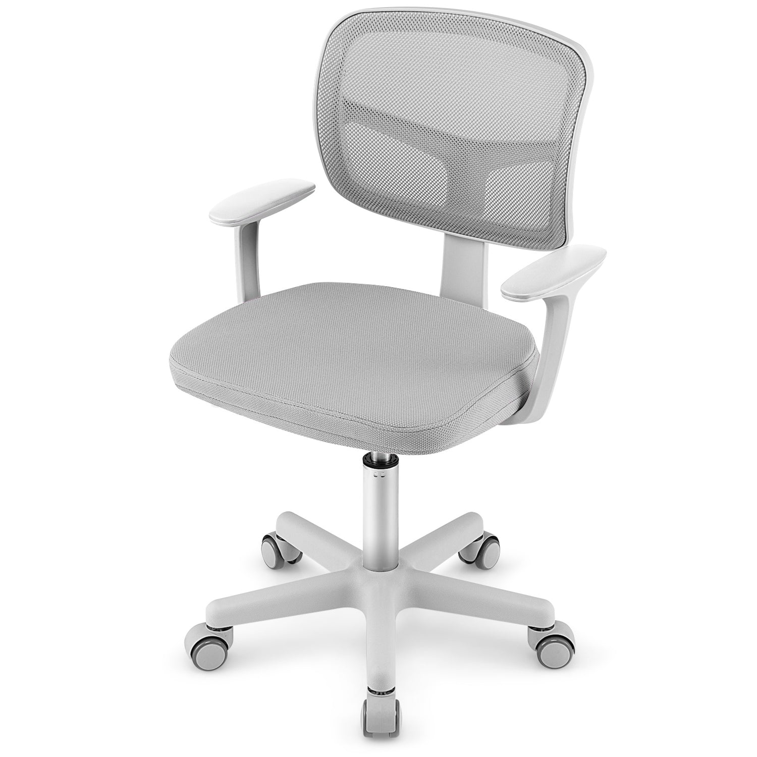 Adjustable Desk Chair with Auto Brake Casters for Kids