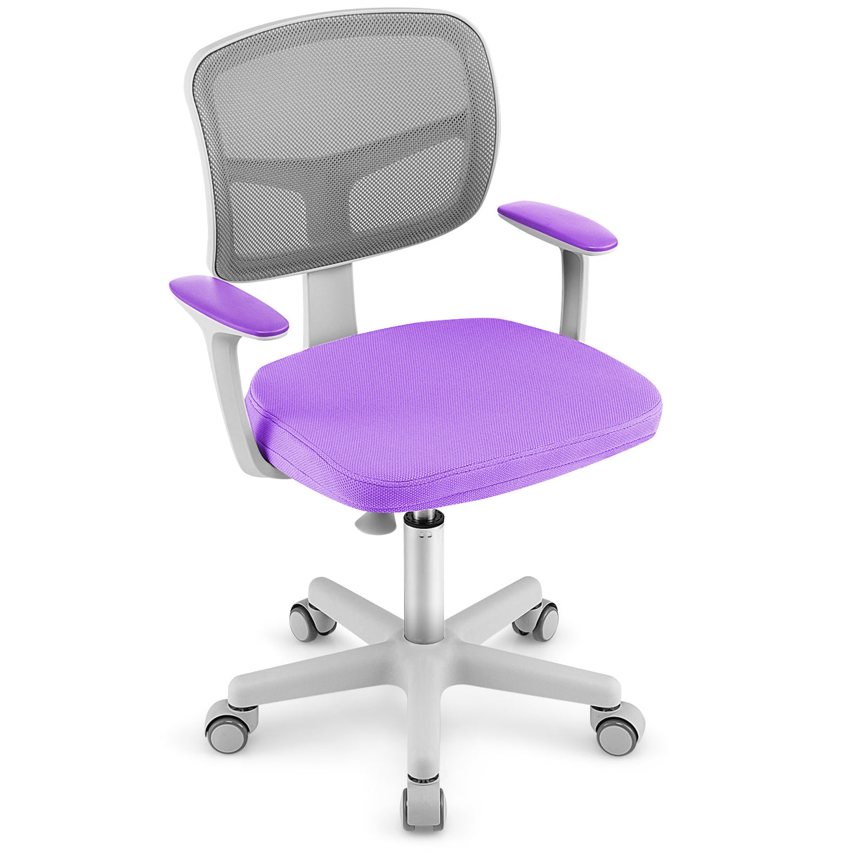 Adjustable Desk Chair with Auto Brake Casters for Kids