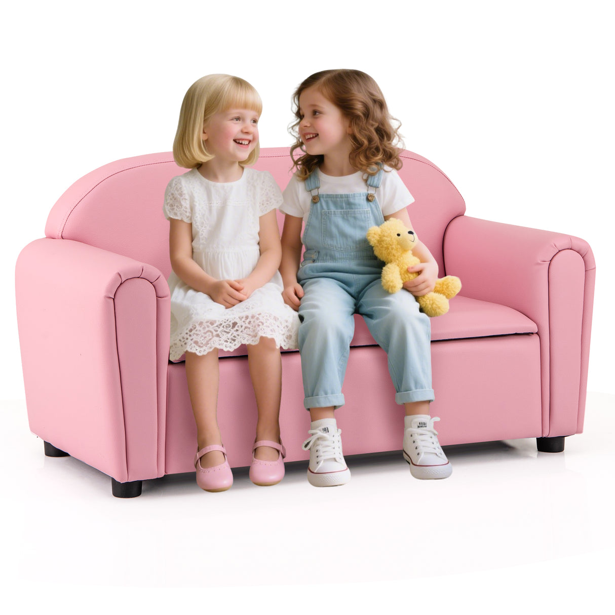 Kids Sofa Armrest Chair with Storage Function