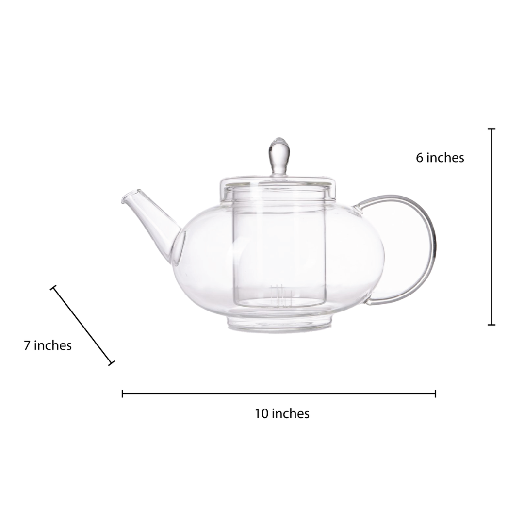 Glass Kettle With Built In Infuser