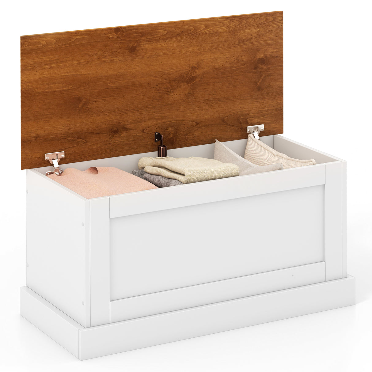 Large Storage Chest with Safety Metal Hinge