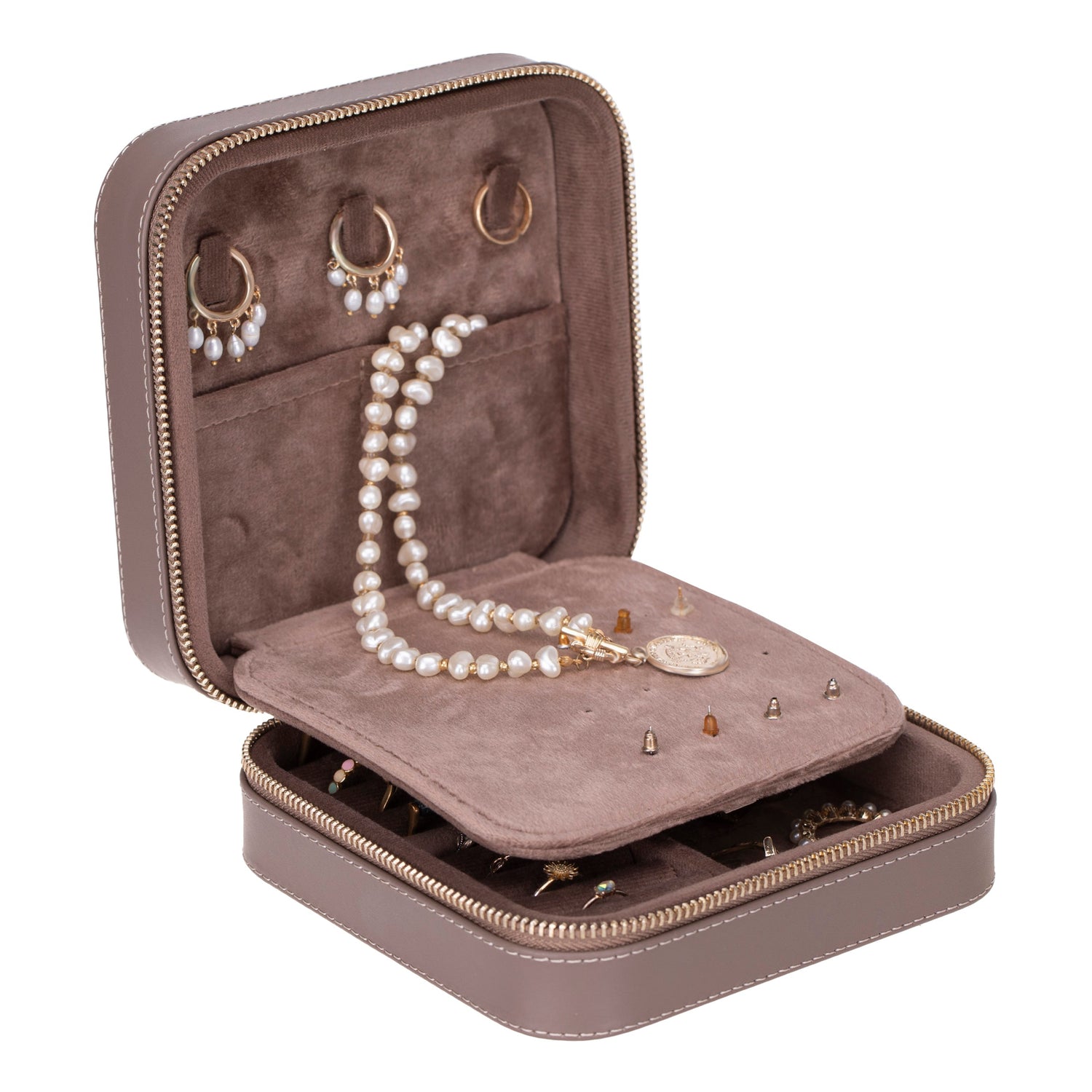 Eufaula Leather Jewelry Box