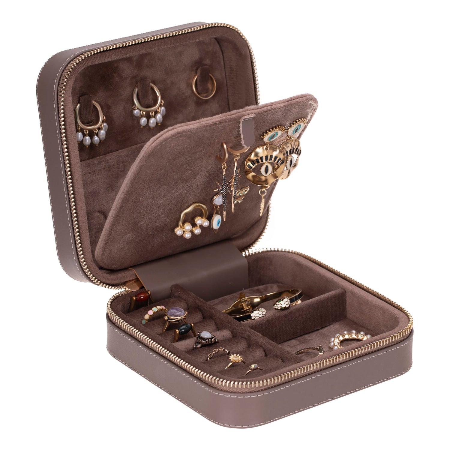 Eufaula Leather Jewelry Box