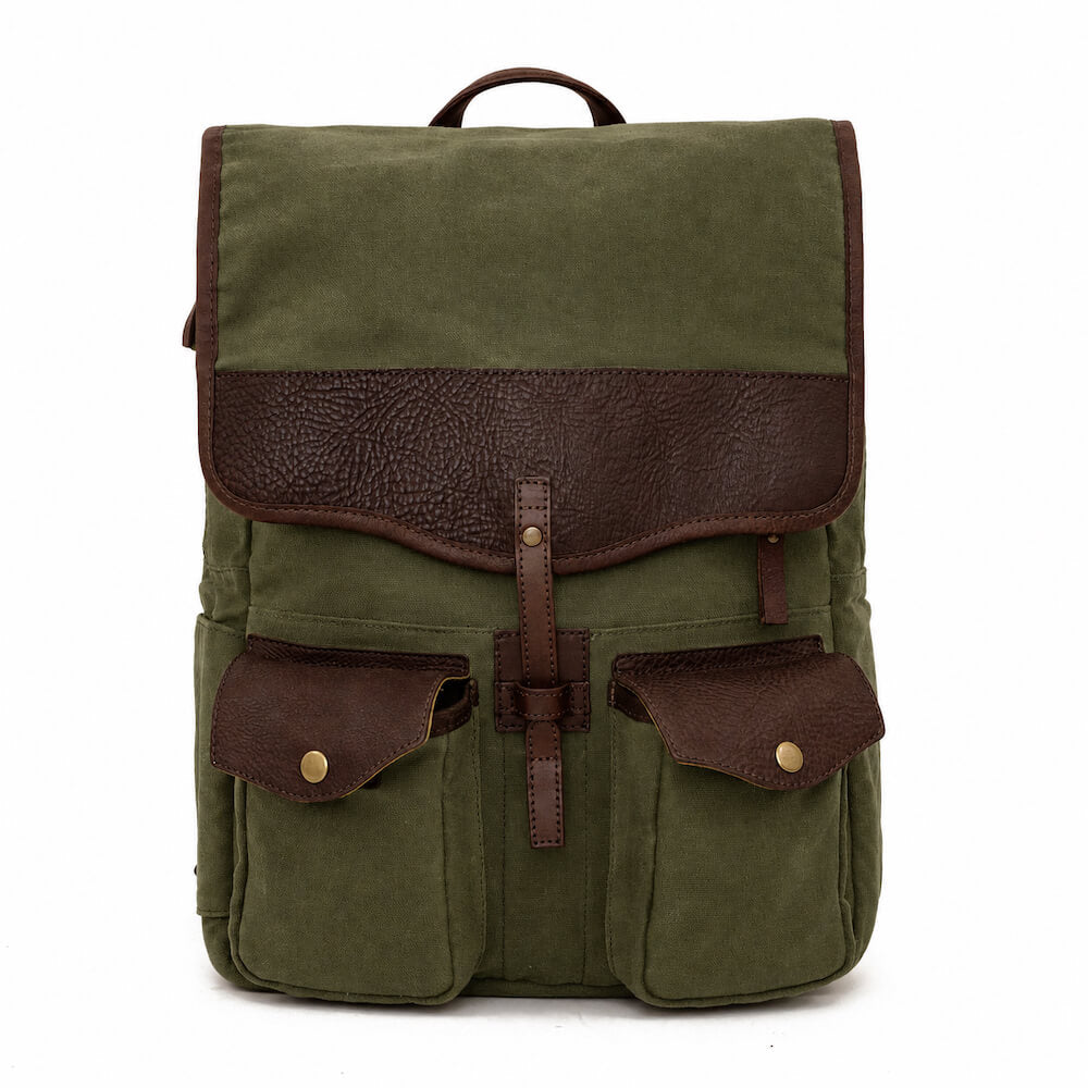 Campaign Waxed Canvas Backpack