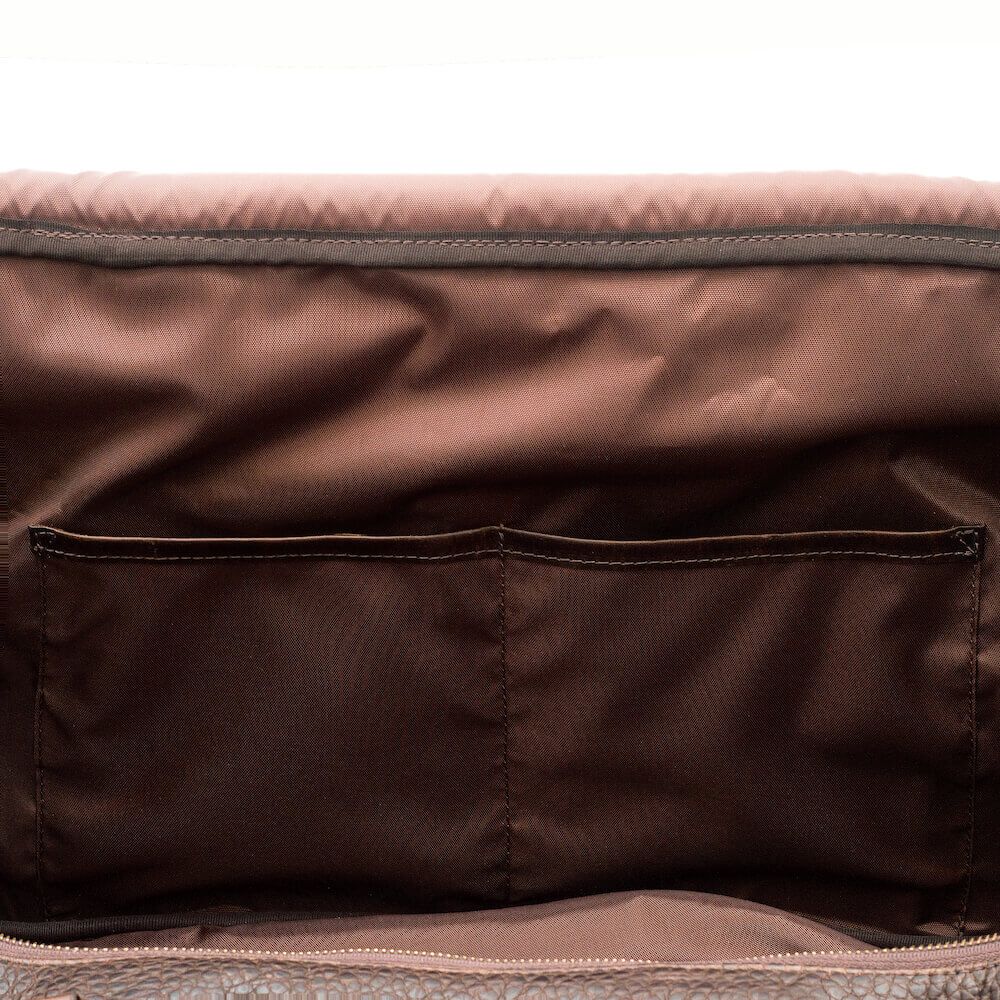Theodore Leather Wheeled Carry-On Duffle Bag