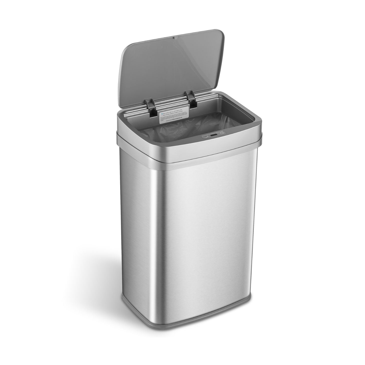 13 Gallon | Nova Series UV Odor Neutralizing Smart Trash Can | ONT-50-81
