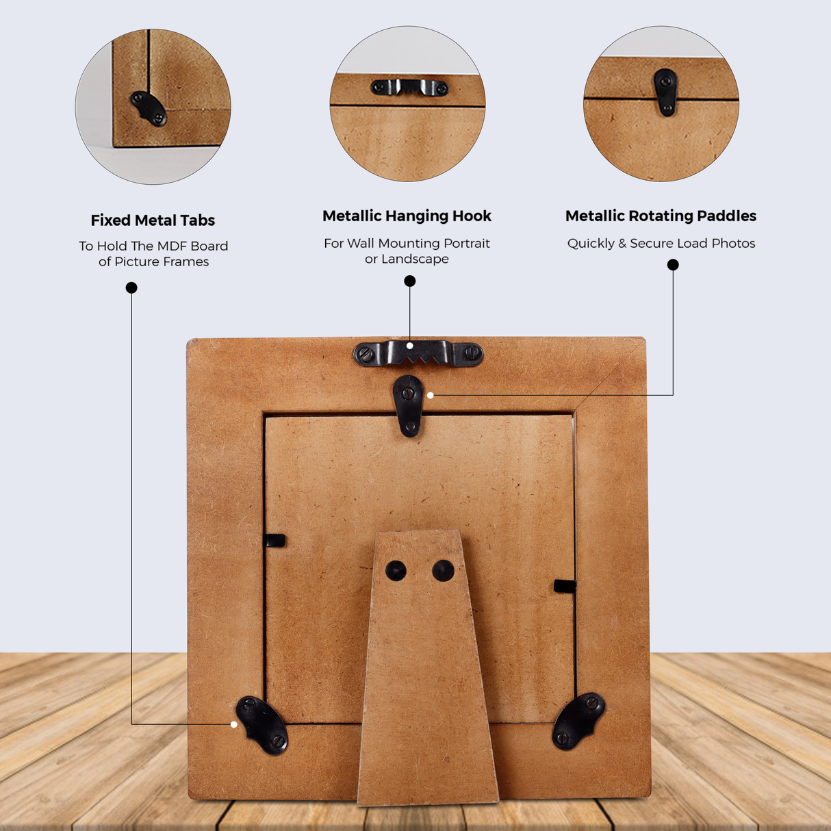 Baby Picture Frames Classic Pattern Bone Inlay Collection in 7 Colors
