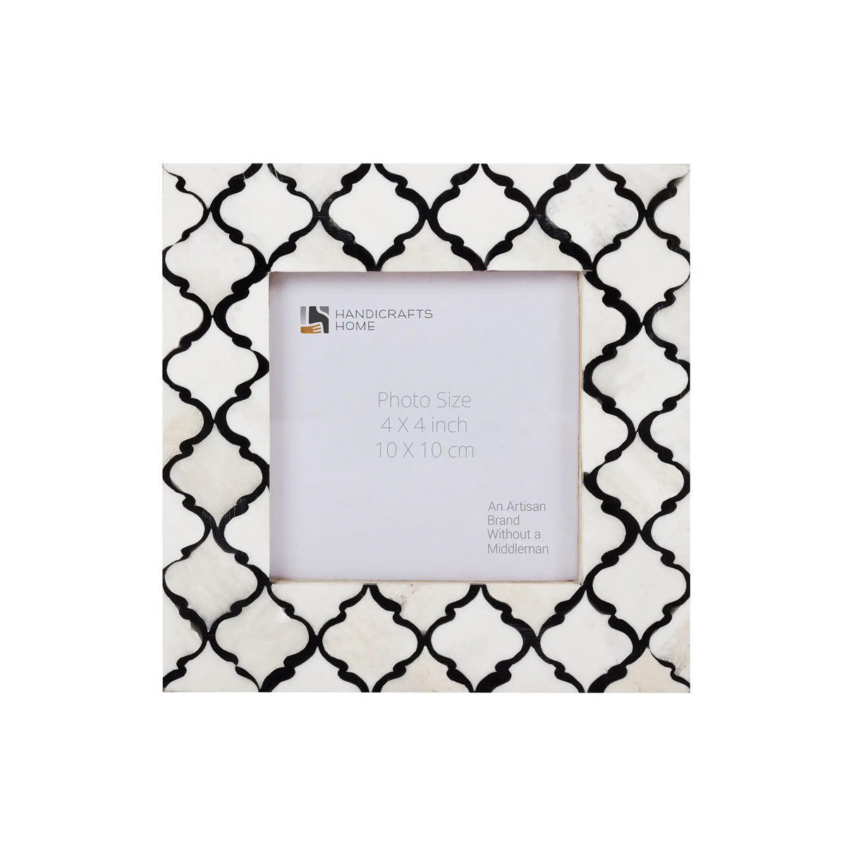 Baby Picture Frames Moroccan Pattern Bone & Resin Inlay Collection in 5 Colors