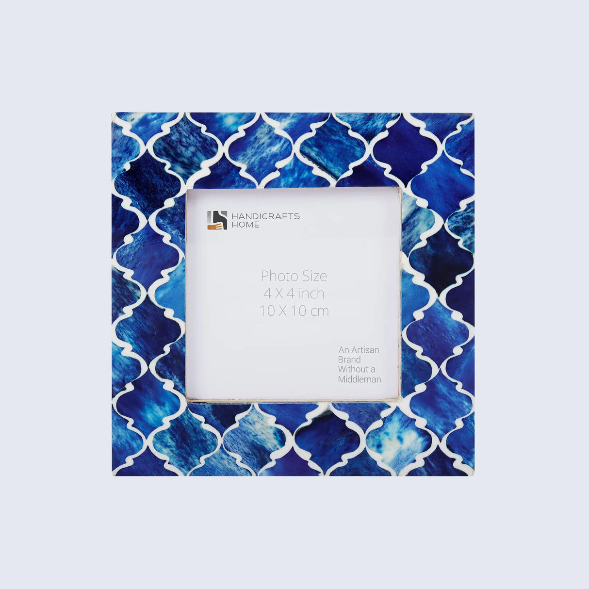 Baby Picture Frames Moroccan Pattern Bone & Resin Inlay Collection in 5 Colors