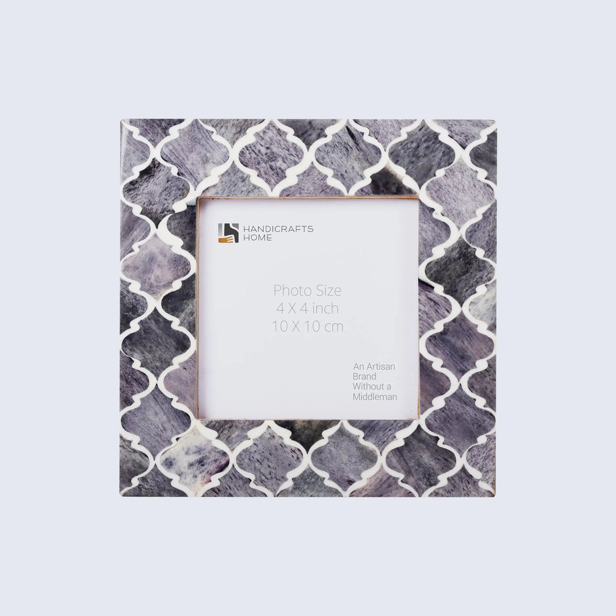 Baby Picture Frames Moroccan Pattern Bone & Resin Inlay Collection in 5 Colors