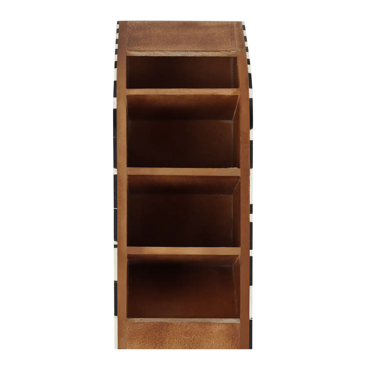 Decorative Desk Organizer Incline Black & White