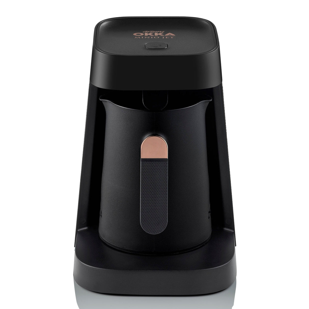 Arzum Okka Jet Automatic Turkish Coffee Maker, Black/Copper, 5 Cups