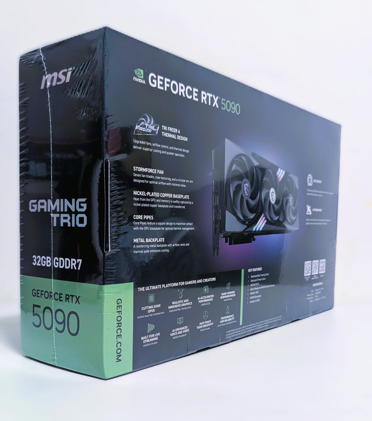 MSI Nvidia GeForce RTX 5090 GAMING TRIO OC 32G Graphics Card