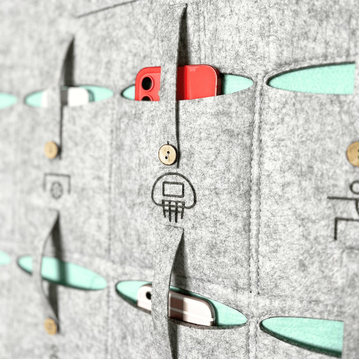 Phone Organizer For Classrooms