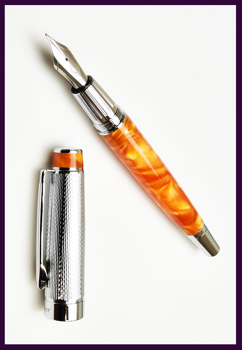 Piper Winslow Amber Fountain Pen