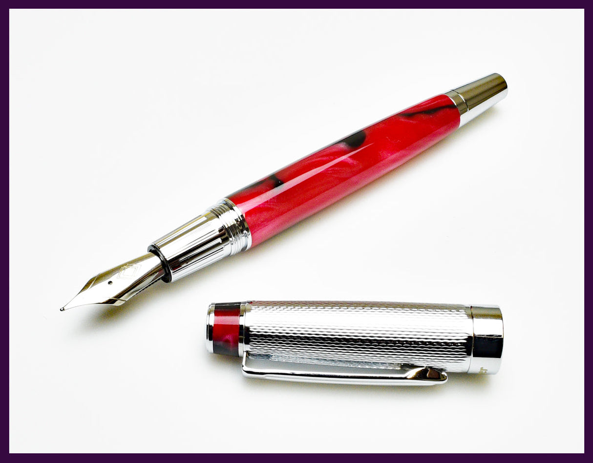 Piper Winslow Red Melon Fountain Pen