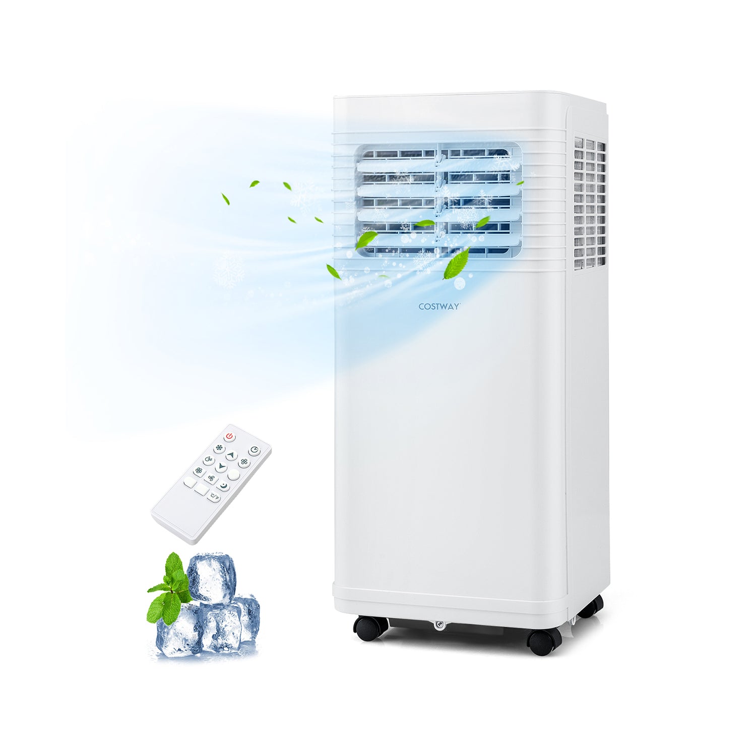 9000 BTU Portable Air Conditioner 3 in 1 AC Unit with Fan and Dehumidifier