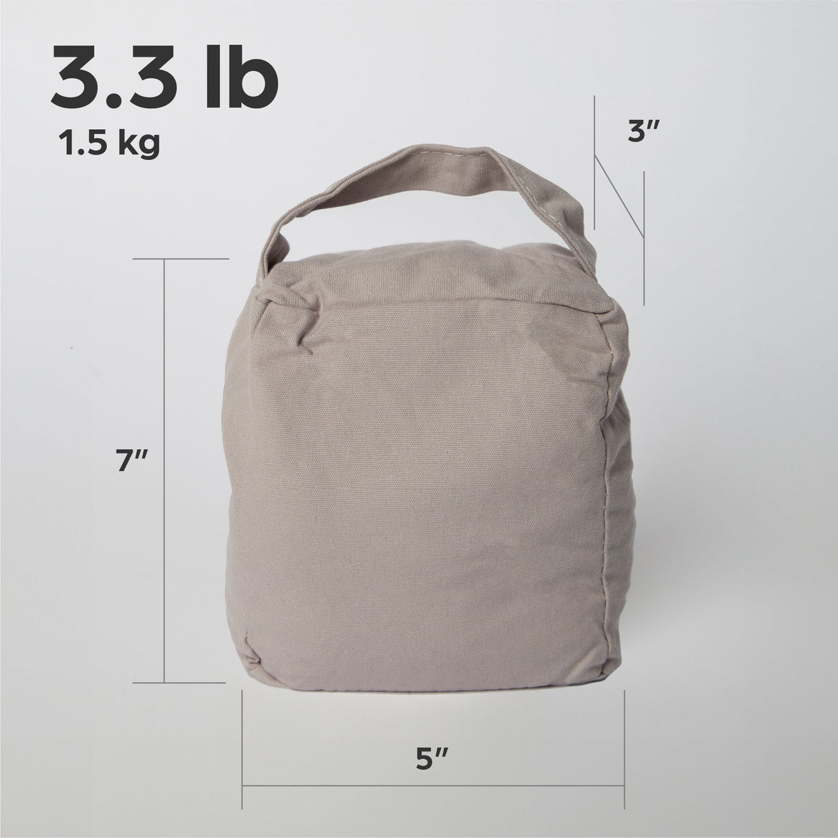 497 - Decorative Fabric Weighted Door Stopper for home and office