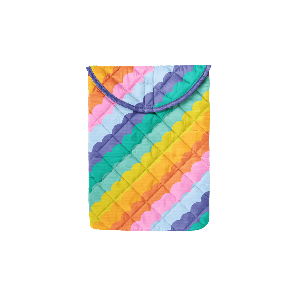 Foldover Puffy Laptop Sleeves