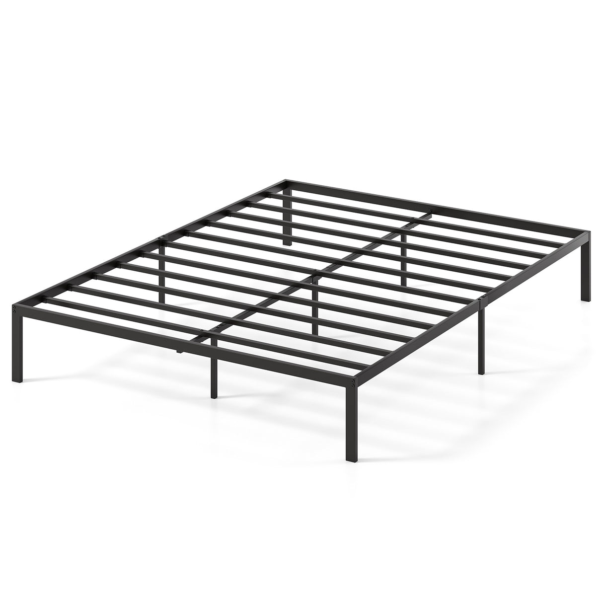 Full/Queen/King Size Metal Bed Frame Heavy Duty Support Slats Mattress Foundation