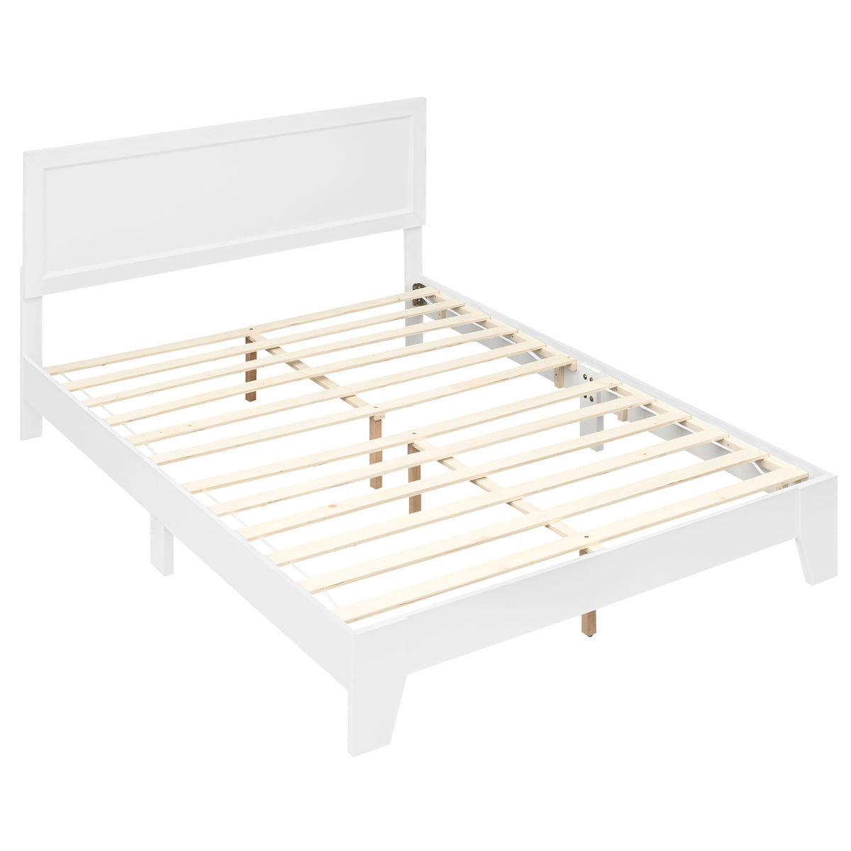 Queen Size Modern Bed Frame with Headboard