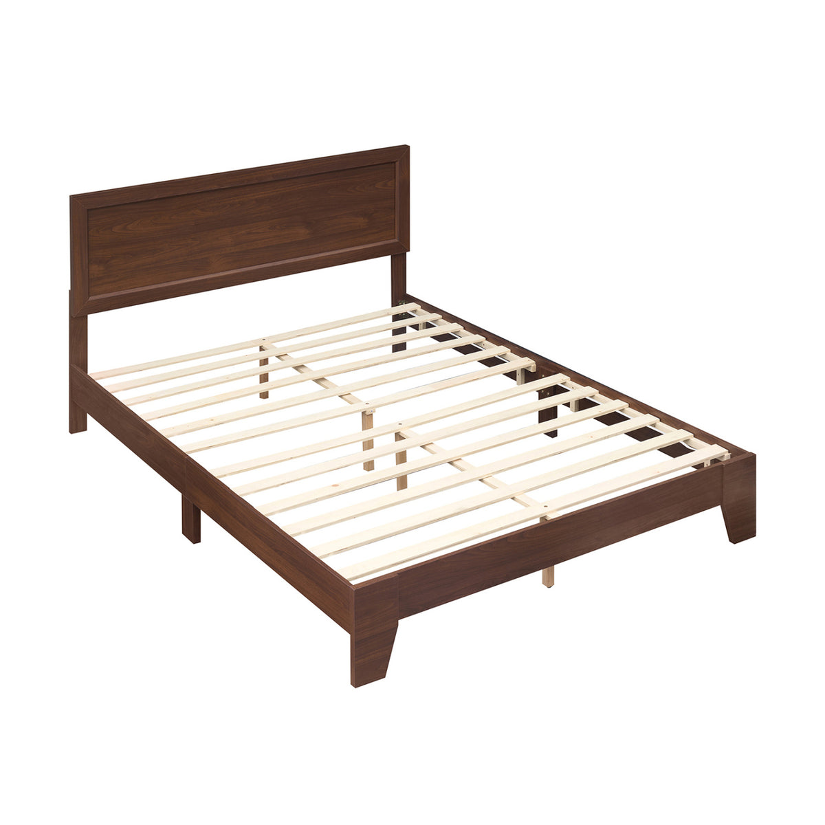 Queen Size Modern Bed Frame with Headboard