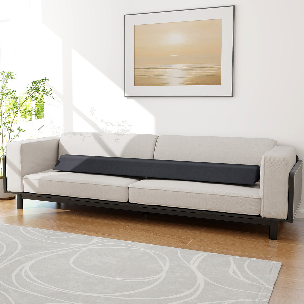 Bed Wedge Pillow with Storage Bag