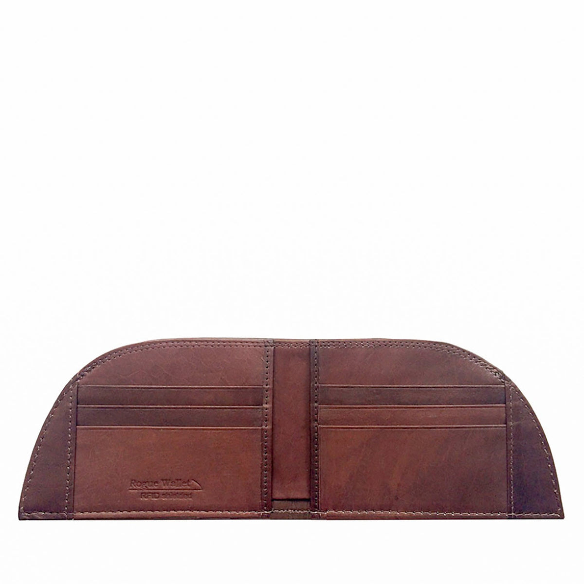 American Bison Leather Front Pocket Wallet