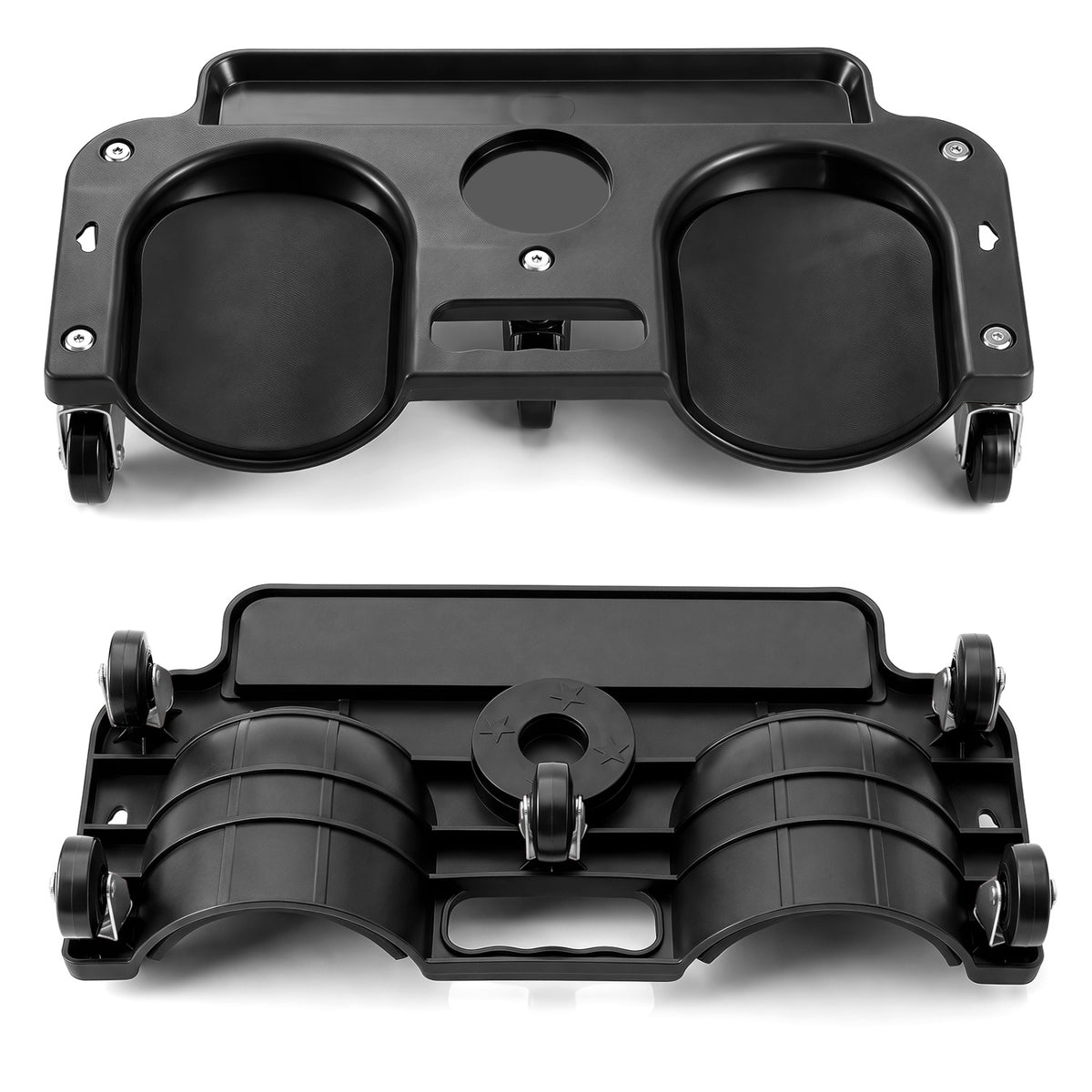 Rolling Knee Creeper with 360° Swivel Casters Lightweight Kneeling Pads