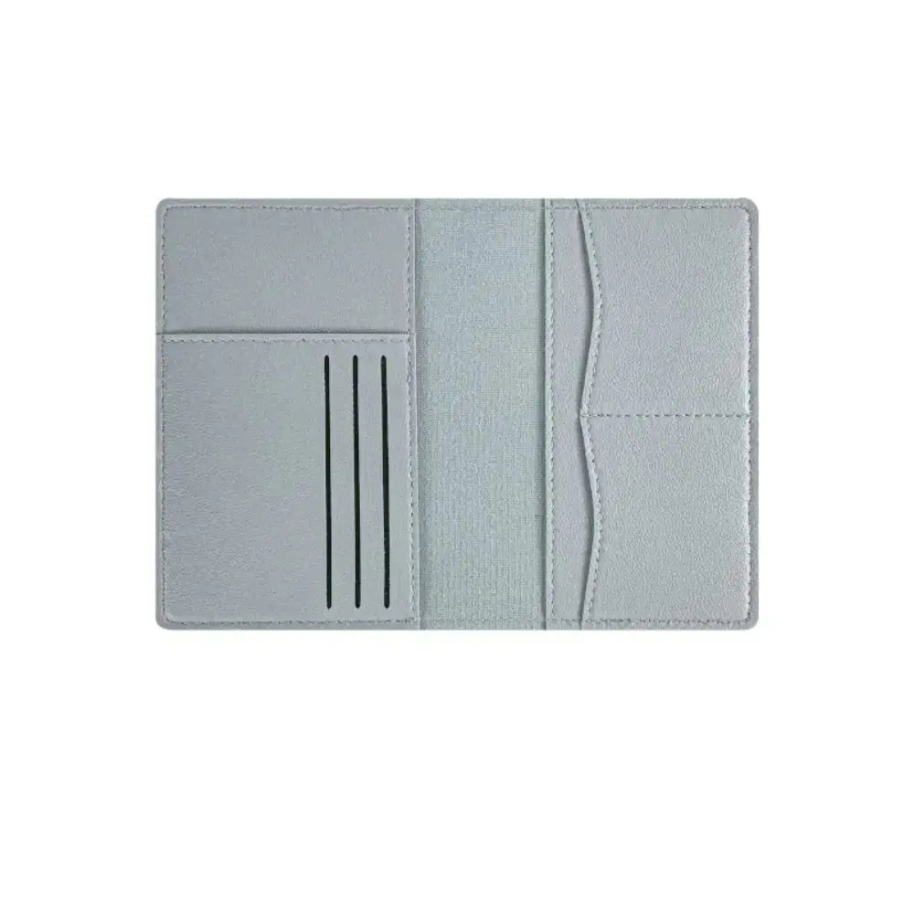 Travel PU Passport Cover High-capacity Multi-function Passport Bag Multiple Card Slots Travel Accessories