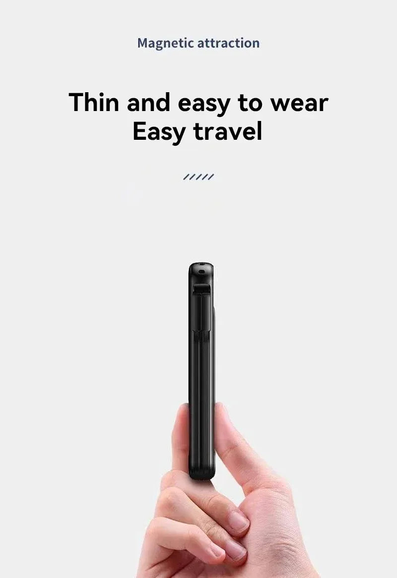 Xiaomi 50000mAh Portable Wireless Charging Power Bank Magnetic Charging Built-in Wire Mobile Phone Battery For Iphone Samsung