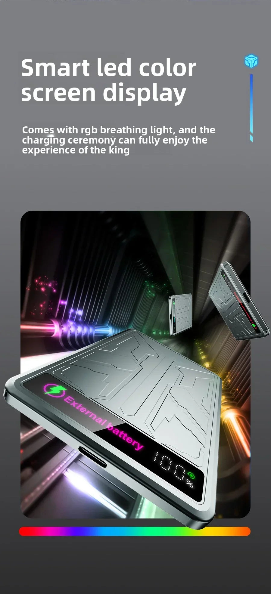 10000mAh CCC 3C Magsafe Power Bank Magnetic Wireless Phone Charger External Battery 20W Fast Charging for IPhone 16 15