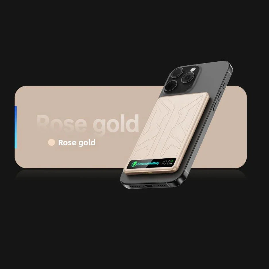 10000mAh CCC 3C Magsafe Power Bank Magnetic Wireless Phone Charger External Battery 20W Fast Charging for IPhone 16 15