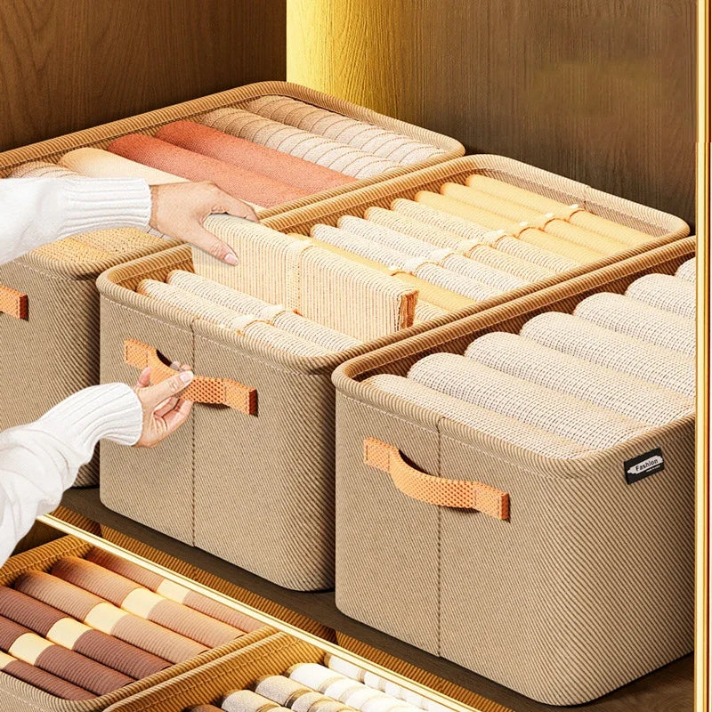 1/3PCS Collapsible Clothing Organizer Closet Clothes Pants Storage Organizer Closet Organizer Drawer Organizer Toy Storage