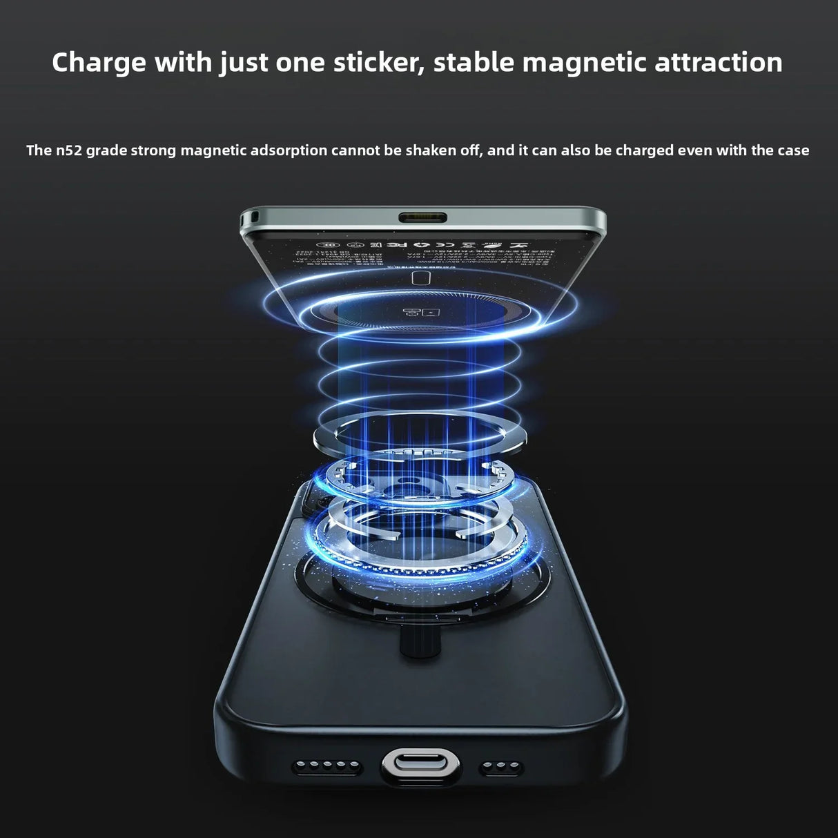 10000mAh CCC 3C Magsafe Power Bank Magnetic Wireless Phone Charger External Battery 20W Fast Charging for IPhone 16 15