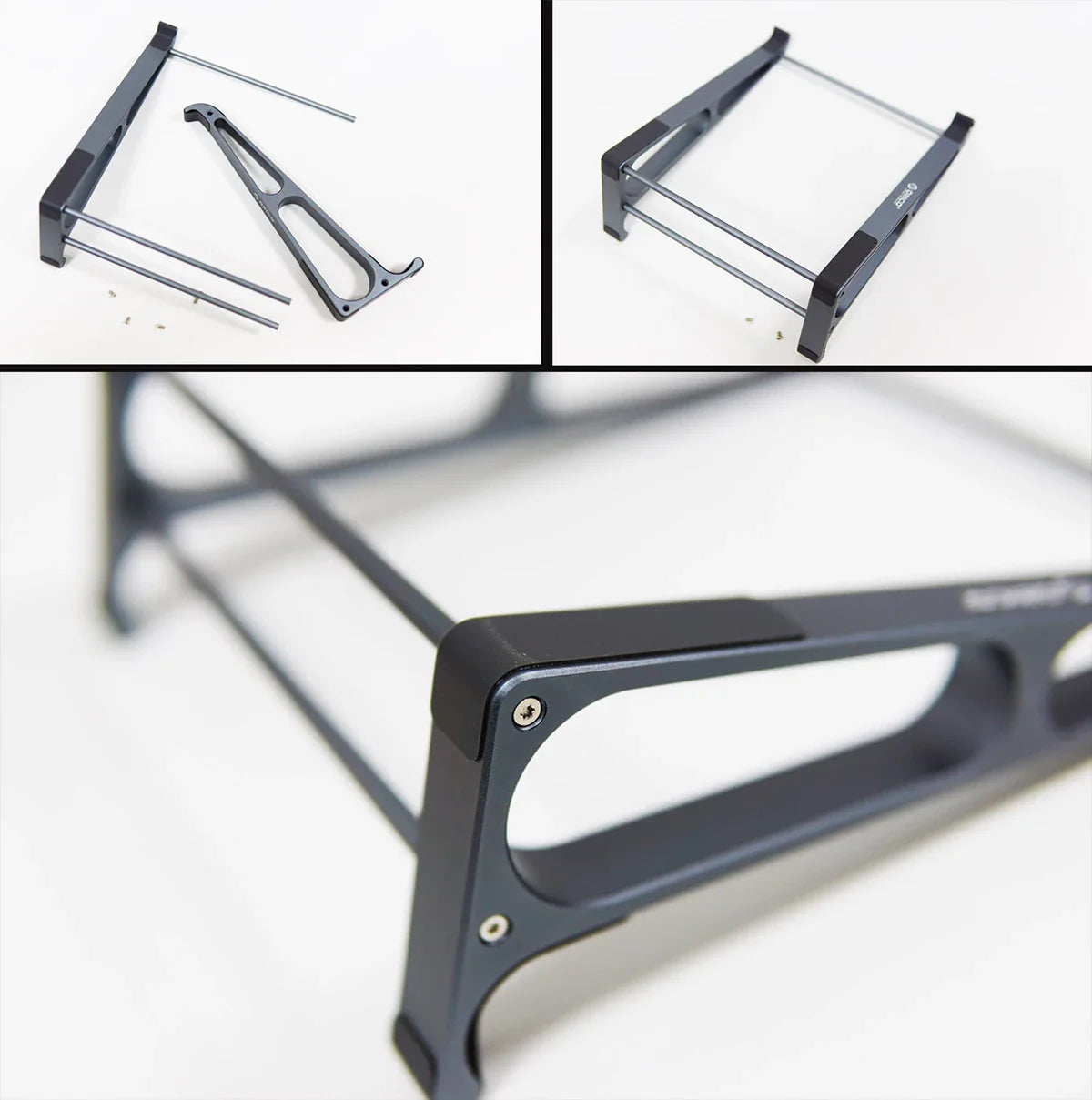 ORICO Laptop Stand Aluminium Laptop Stand Vertical Stand Notebook Desktop Holder Portable Tablet Stand for 13 to 17.4 inch Mac