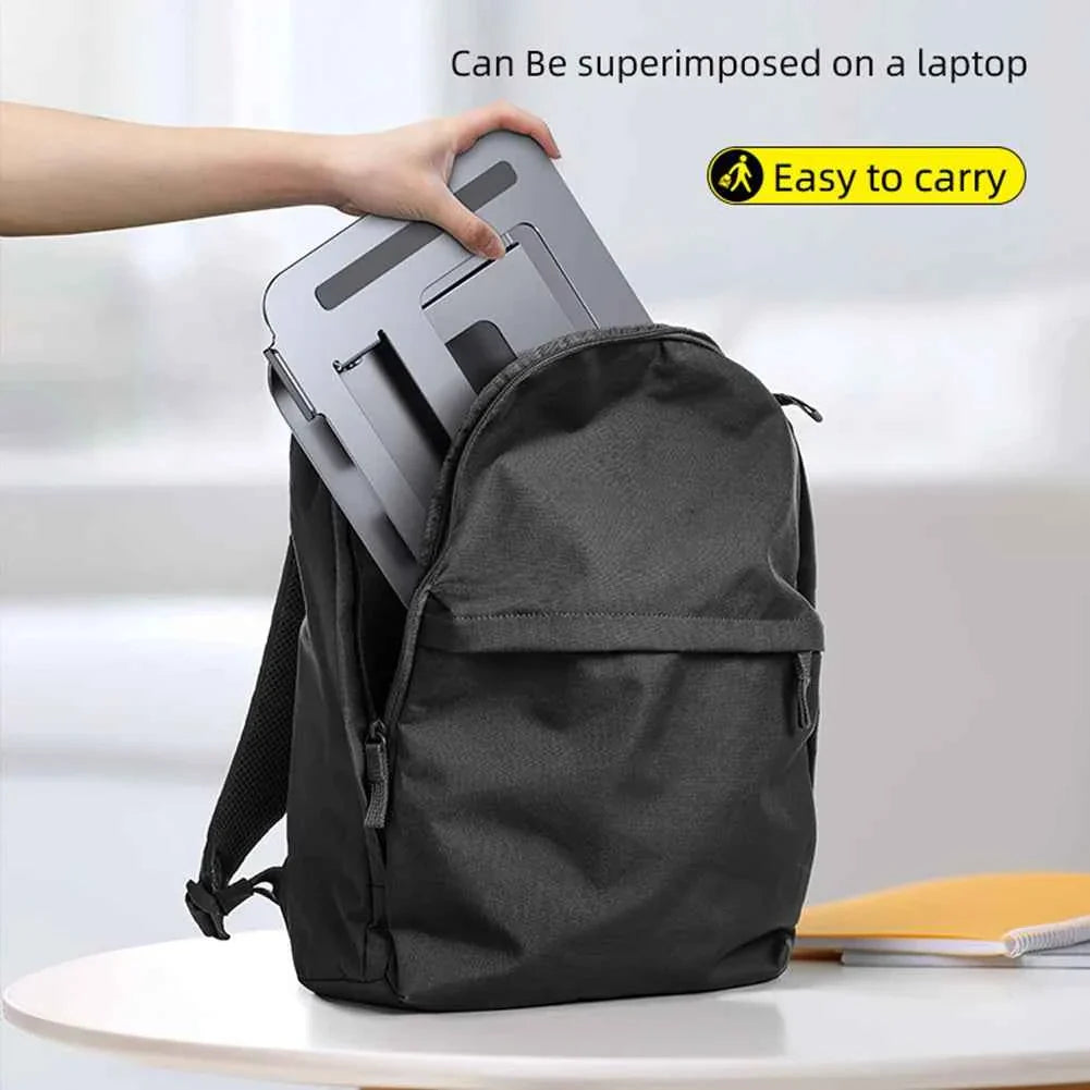 Adjustable Laptop Stand Aluminium Foldable Laptop Holder Portable Notebook Tablet Stand Cooling Support For MacBook Air Pro ipad