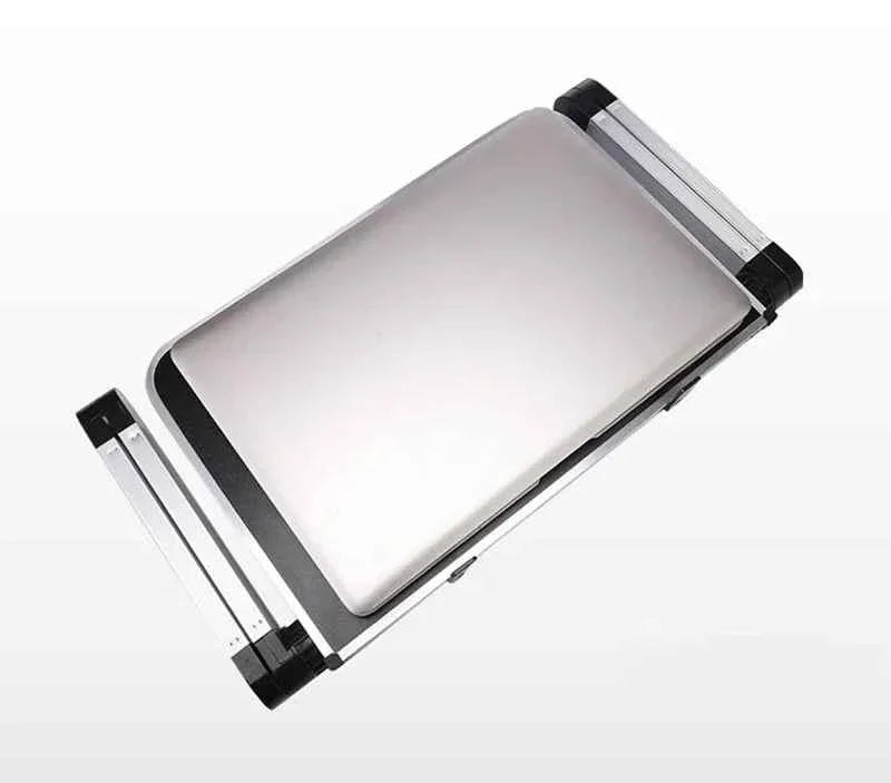 Portable Folding Holder Aluminum Alloy Laptop Stand Desk Bed Table Stand Notebook Computer Anti-Skid Bracket for 11-17 Inch