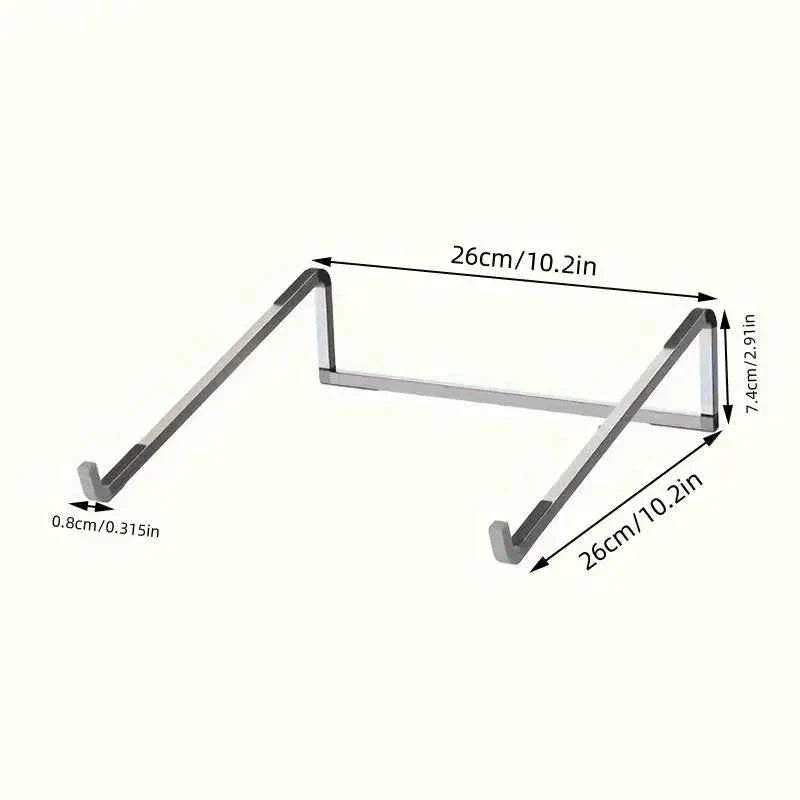 Universal Laptop Stand Foldable Adjustable Aluminum Alloy Notebook Holder Desktop Bracket for MacBook Air Pro Xiaomi