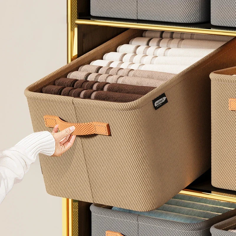 1/3PCS Collapsible Clothing Organizer Closet Clothes Pants Storage Organizer Closet Organizer Drawer Organizer Toy Storage