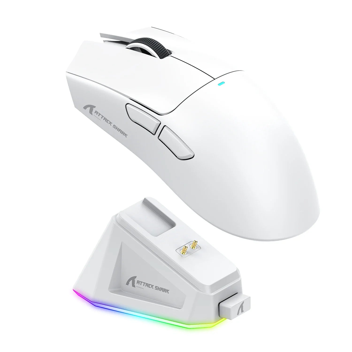 Attack Shark X11 White Bluetooth Wireless Mouse Three Mode