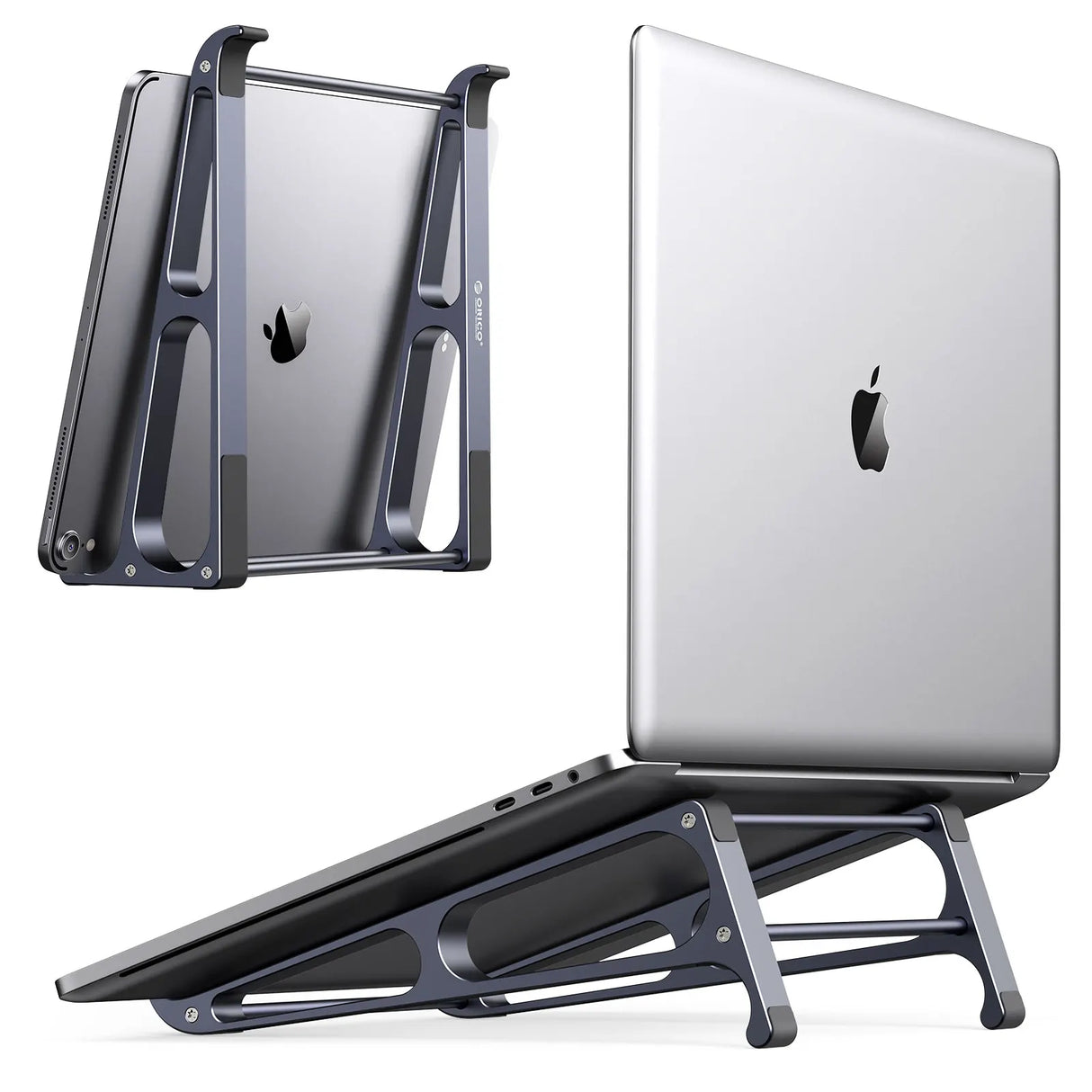 ORICO Foldable Laptop Stand Holder Riser Portable Adjustable Aluminum Notebook Stand Computer Stand 7 Angles for MacBook Tablets
