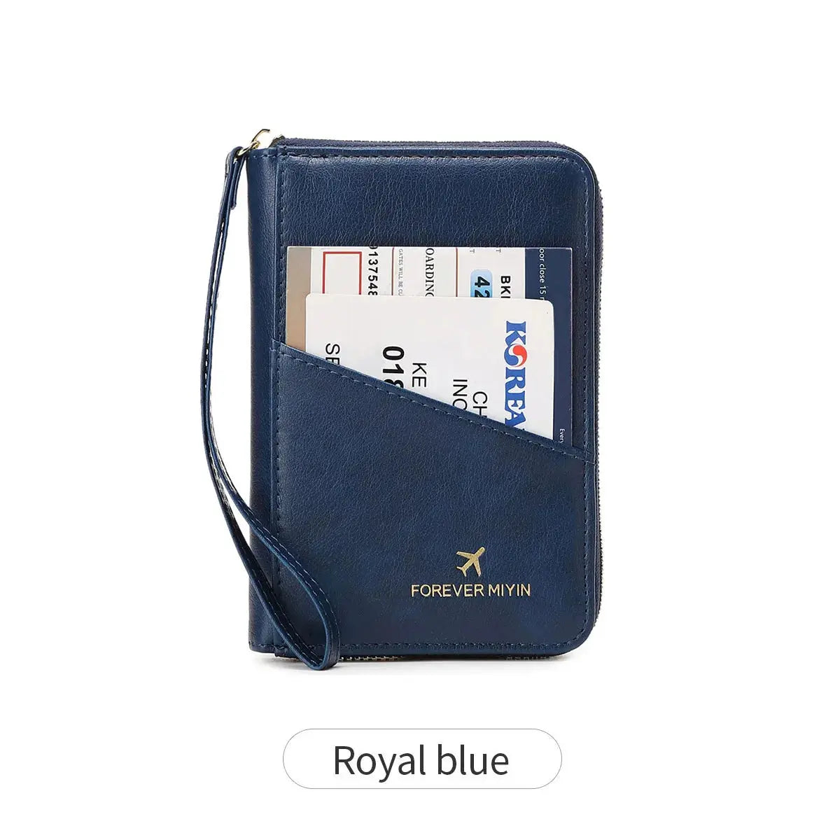 New retro passport bag for men and women RFID fashionablepassport cover multifunctionalPUleather passport clip travelaccessories
