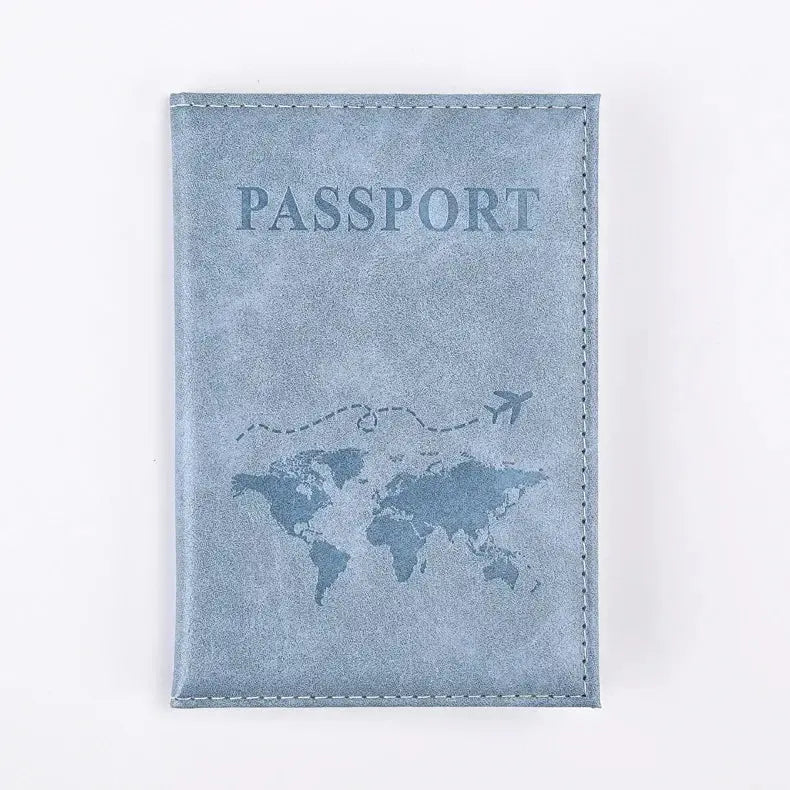Passport Holder Wallet Cover Travel Essentials Pu Leather Card Case International Travel Accessories for Women/Men