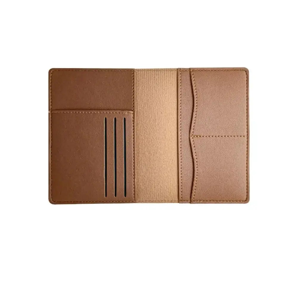 Travel PU Passport Cover High-capacity Multi-function Passport Bag Multiple Card Slots Travel Accessories