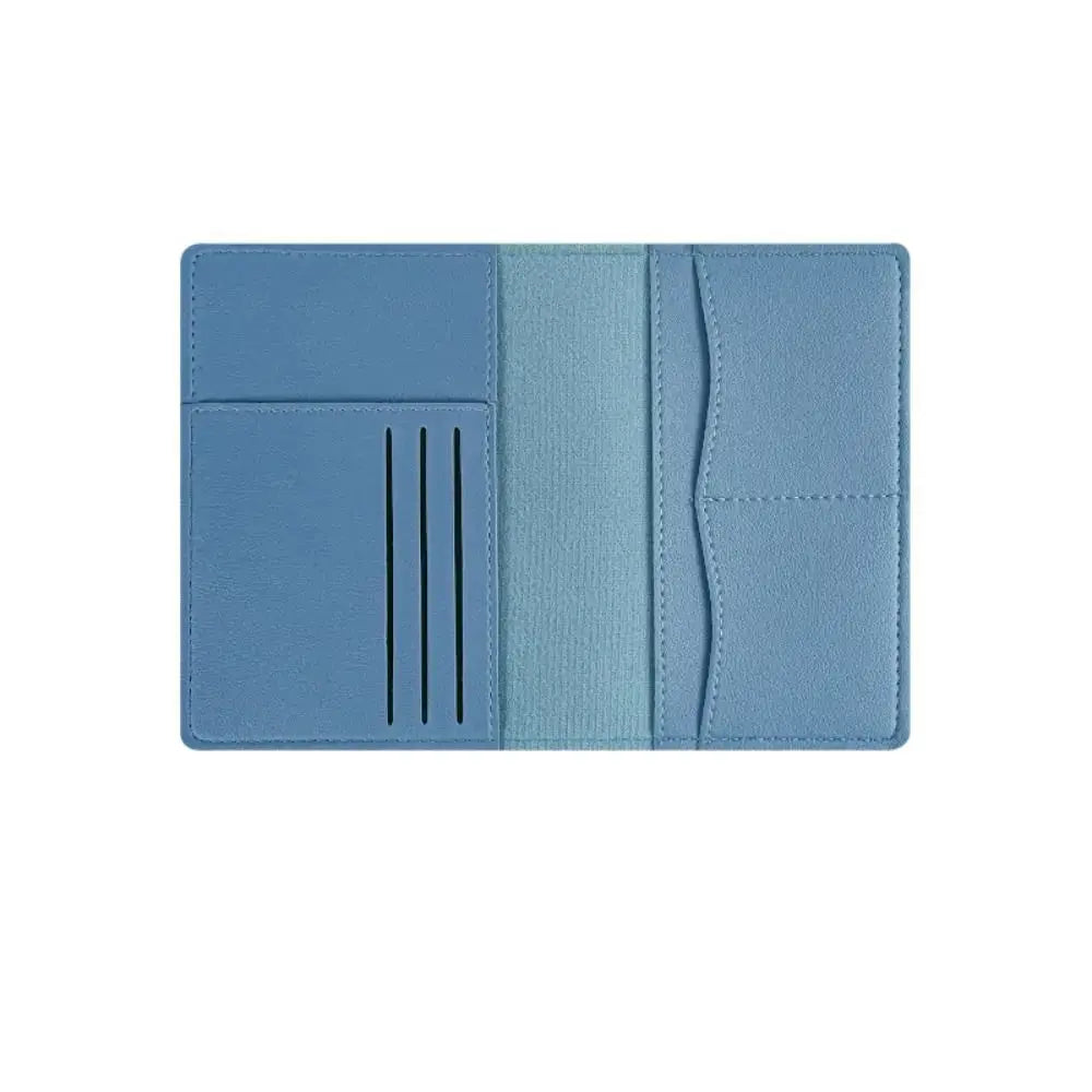 Travel PU Passport Cover High-capacity Multi-function Passport Bag Multiple Card Slots Travel Accessories