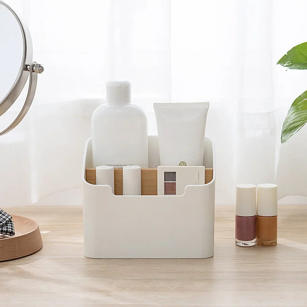 Simple Desk Office Storage Rack Desktop Pencil Remote Control Debris Stationery Household Living Room Supplies Home Organizer